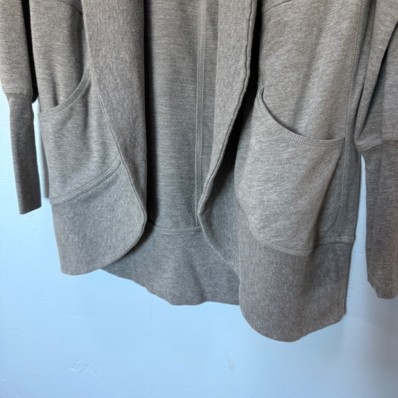 Eddie Bauer Camp Fleece Wrap Cardigan - Medium Tall - Picture 5 of 6